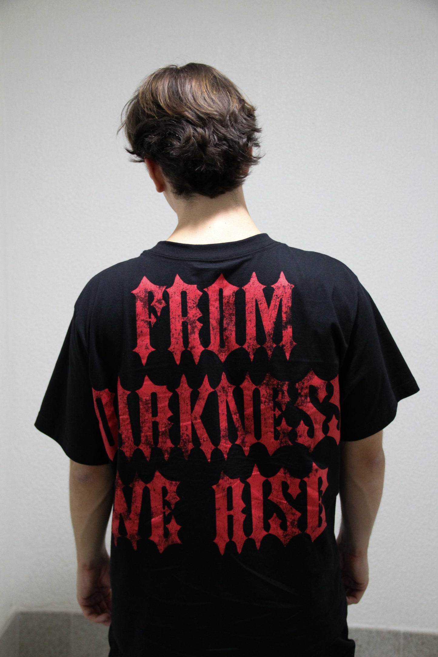 "FROM DARKNESS WE RISE" OVERSIZED TEE